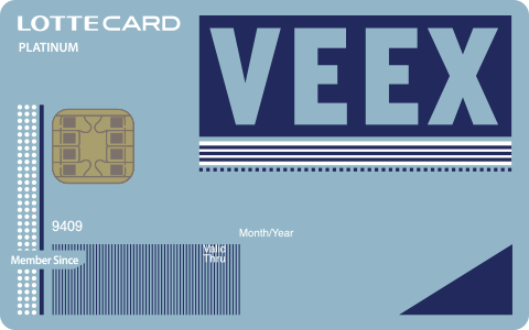 VEEX 플래티넘 카드